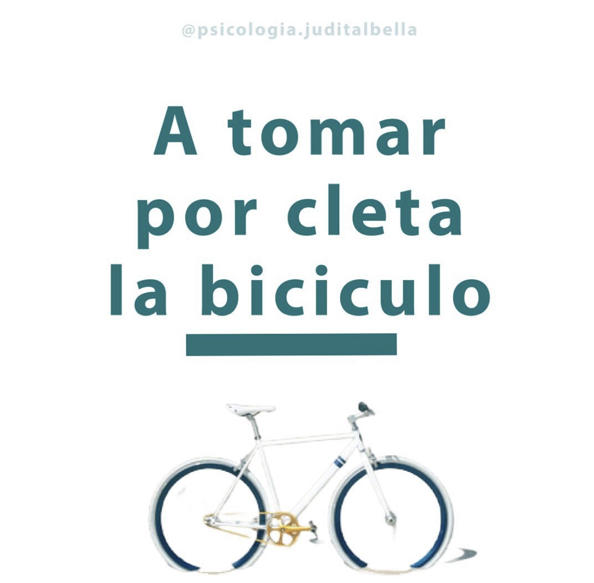 bicicleta psicoloterapia breve